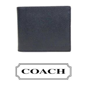 COACH LEATHER WALLET WITH MINI CASE INSERT. NWOT
